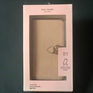 Kate Spade Leather Wrap Folio - Wallet/Phone Case